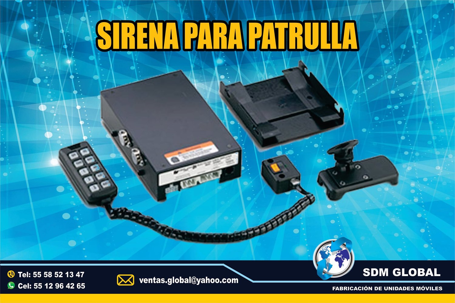 VENTA DE Sirena y equipo para ambulancias MARCA Epcom System<span style="font-weight: bold;">&nbsp;&nbsp;</span><br>
