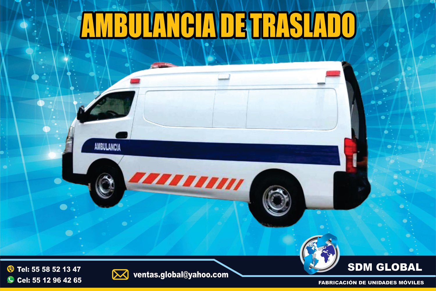 Equipamiento de Ambulancias NISSAN