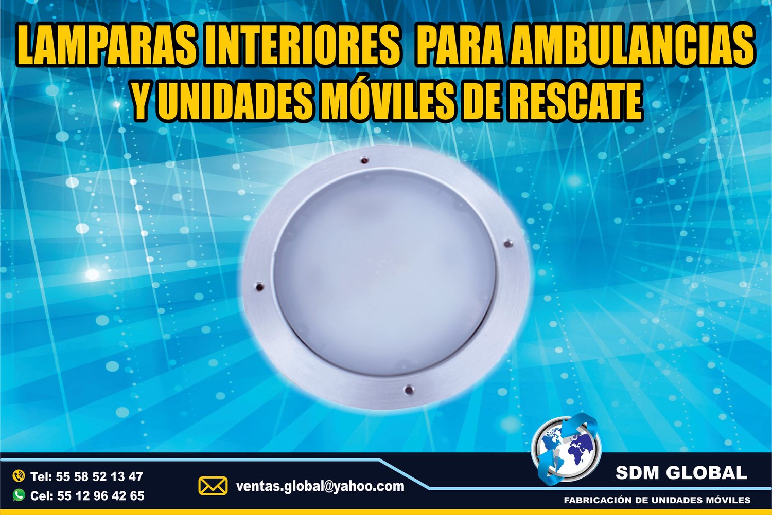 Venta de Luces Perimetrales para Ambulancias de Traslado<span style="font-weight: bold;">&nbsp; &nbsp;</span><br>