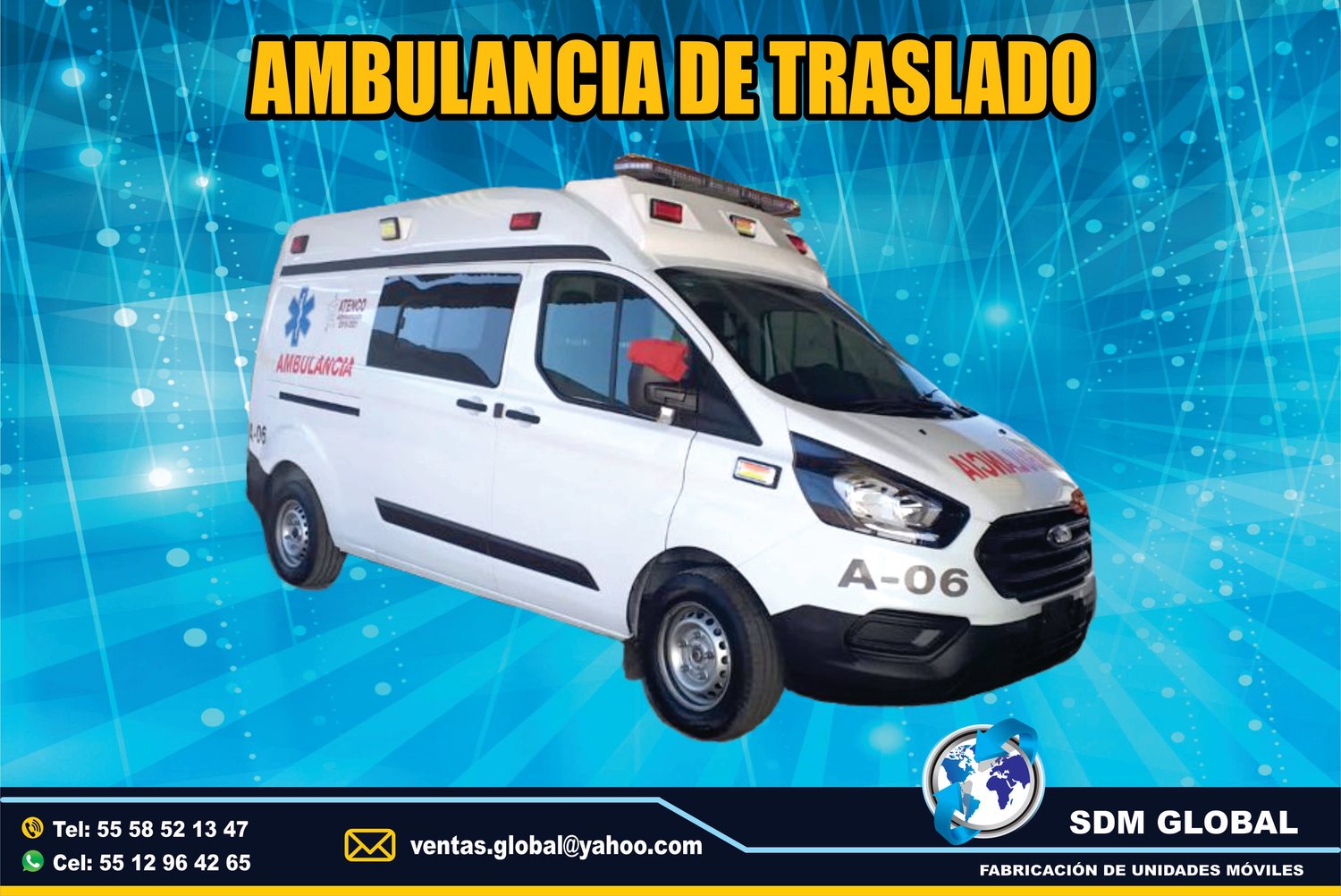 Fabricacion y Venta de Ambulancias Transit Ford