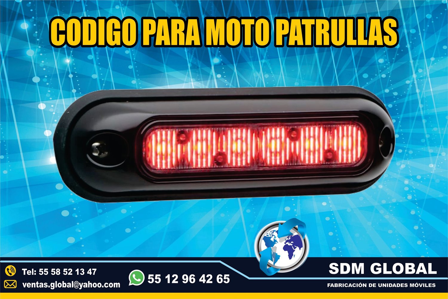 Venta de Luces Perimetrales para Ambulancias de Traslado Tipo I, II<span style="font-weight: bold;">&nbsp;&nbsp;</span><br>