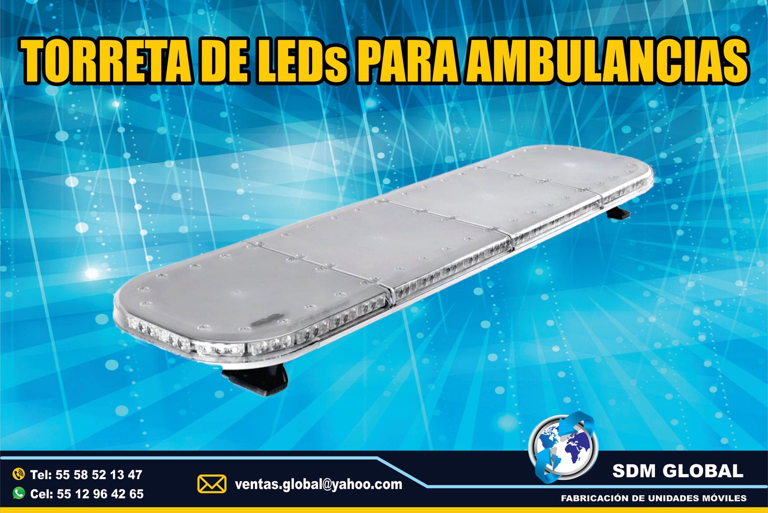 VENTA DE Torreta y equipo para ambulancias MARCA Epcom System