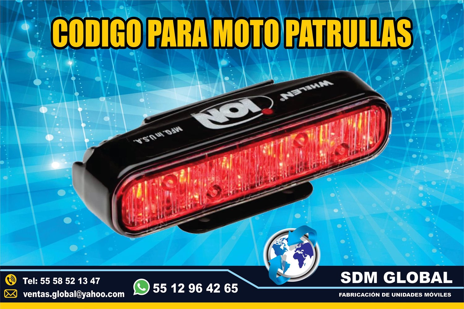 Venta de Luces Perimetrales para Ambulancias de Traslado Tipo I, II<span style="font-weight: bold;">&nbsp;&nbsp;</span><br>