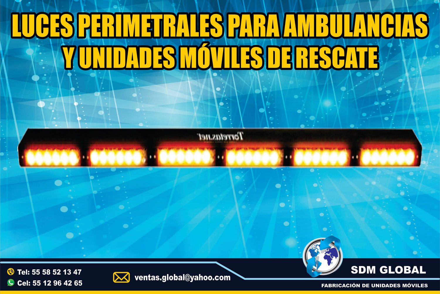 Venta de Luces Perimetrales para Ambulancias de Trasladol&nbsp;<span style="font-weight: bold;">&nbsp;</span><br>