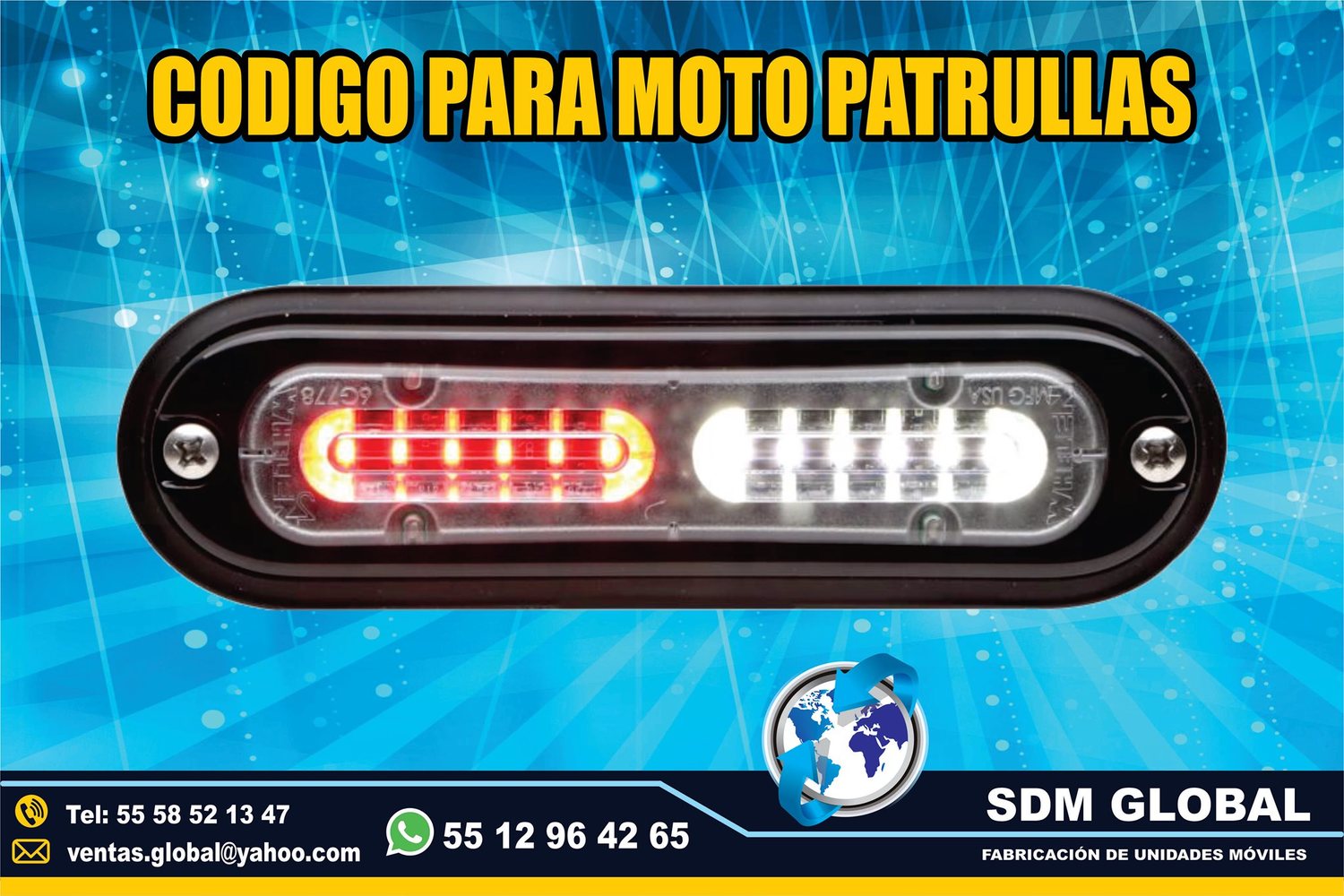 Venta de Luces Perimetrales para Ambulancias de Traslado Tipo I, II<span style="font-weight: bold;">&nbsp;&nbsp;</span><br>