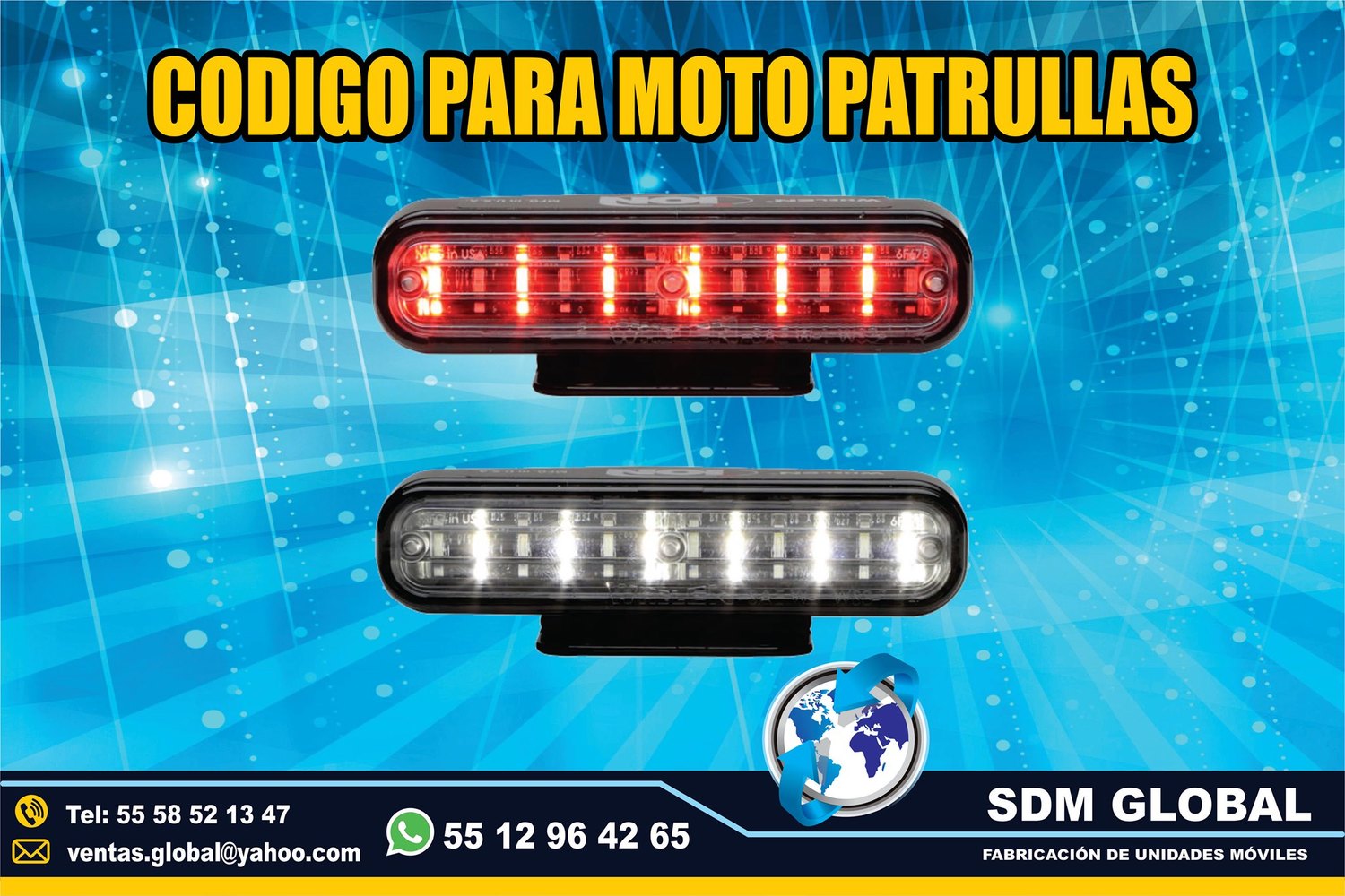 Venta de Luces Perimetrales para Ambulancias de Traslado Tipo I, II<span style="font-weight: bold;">&nbsp;&nbsp;</span><br>