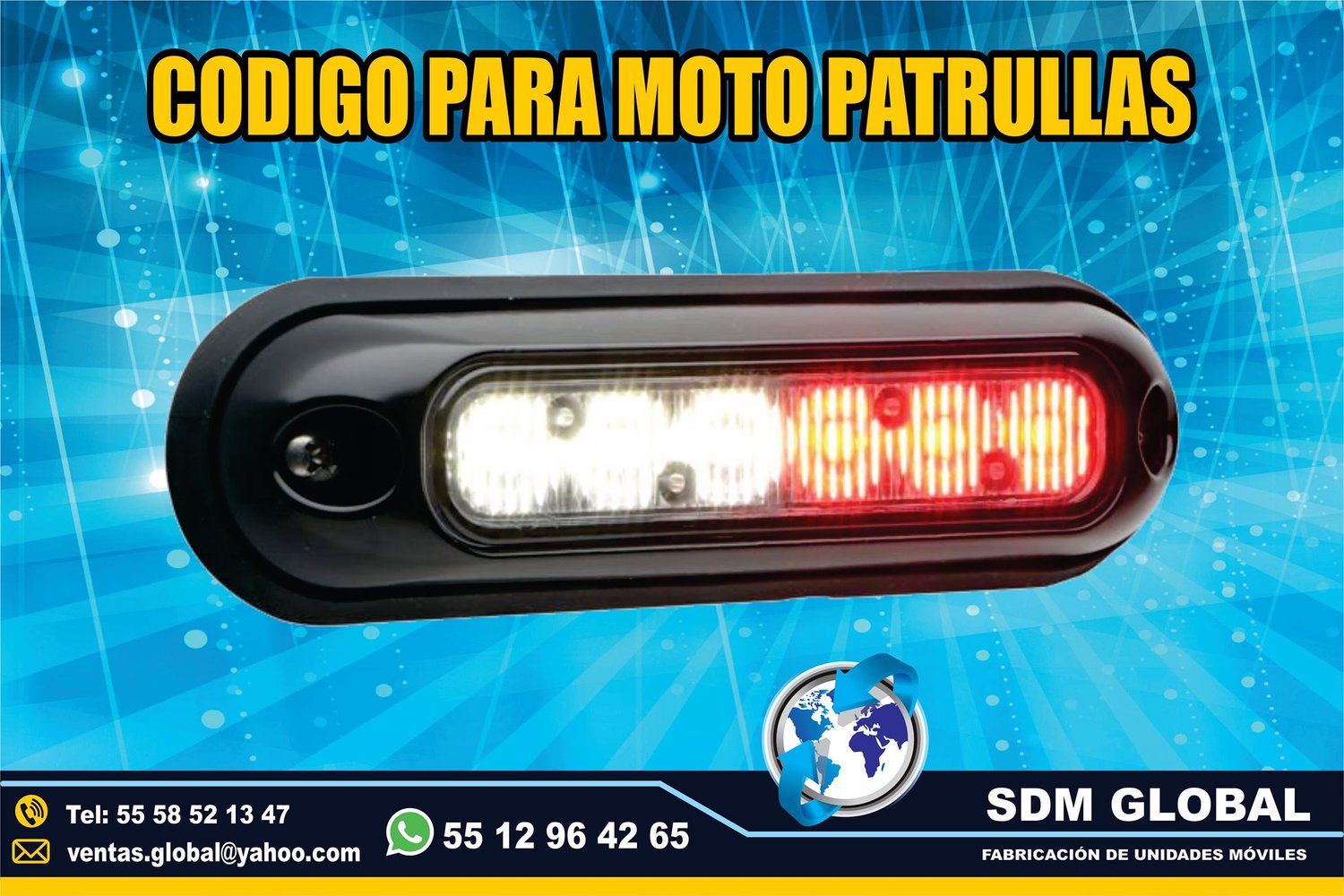 Venta de Luces Perimetrales para Ambulancias de Traslado Tipo I, II<span style="font-weight: bold;">&nbsp;&nbsp;</span><br>